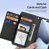 DUX DUCIS Lawa Series 2 in 1 Wallet Zipper Detachable MagSafe Phone Case with Lanyard