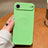 Solid Color Liquid Silicone MagSafe Magnetic Phone Case