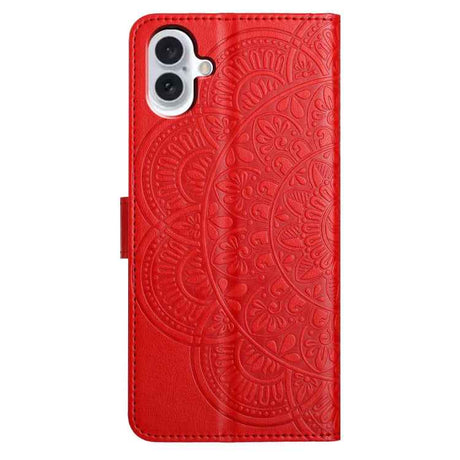Flower Embossed Leather Phone Case