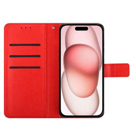 Flower Embossed Leather Phone Case