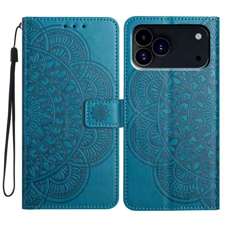 Flower Embossed Leather Phone Case