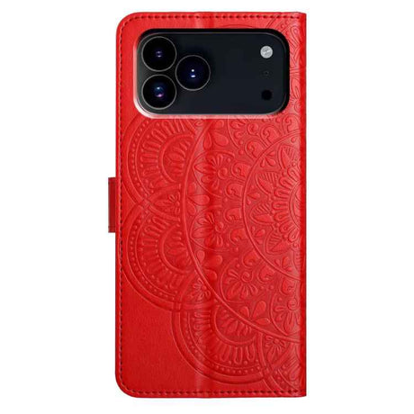 Flower Embossed Leather Phone Case