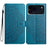 Flower Embossed Leather Phone Case