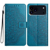 Flower Embossed Leather Phone Case