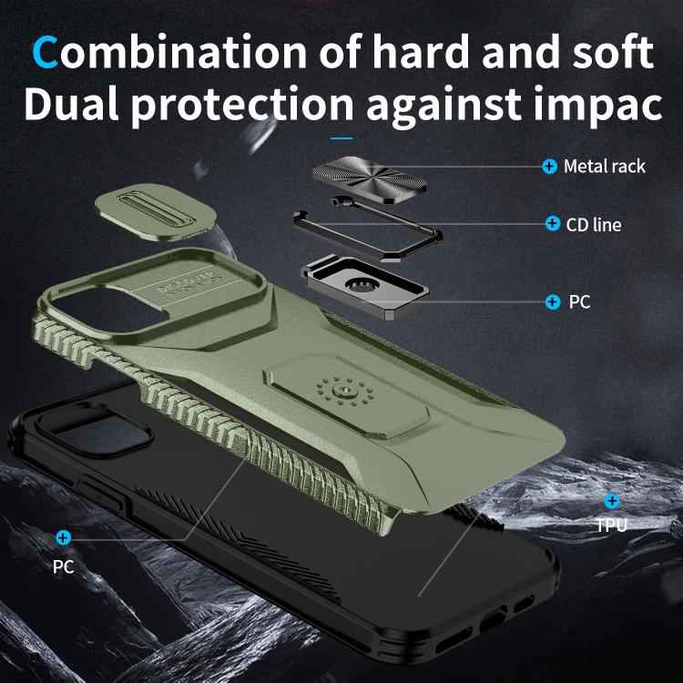 Sliding Camshield Holder Phone Case