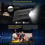 Ulefone Armor Pad 4 Ultra Thermal Version Rugged Tablet, 10.36 inch Android 14 MediaTek Dimensity 6300 Octa Core 5G Network, EU Plug