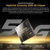 Ulefone Armor Pad 4 Ultra Rugged Tablet PC, 10.36 inch Android 14 MediaTek Dimensity 6300 Octa Core 5G Network, EU Plug