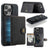 JEEHOOD J01 Retro Magnetic Detachable Wallet Phone Case