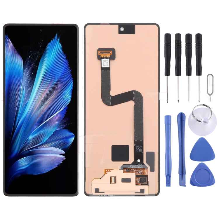 Original LCD Secondary Screen with Digitizer Full Assembly, For vivo X Fold3 Pro, For vivo X Fold3, For vivo X Fold2, For vivo X Fold+, For vivo X Fold