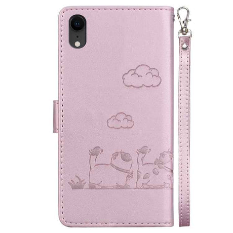 Cute Cats RFID Leather Phone Case