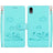 Cute Cats RFID Leather Phone Case