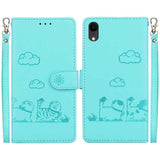 Cute Cats RFID Leather Phone Case
