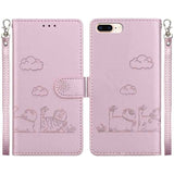 Cute Cats RFID Leather Phone Case