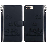 Cute Cats RFID Leather Phone Case