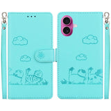 Cute Cats RFID Leather Phone Case