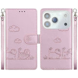 Cute Cats RFID Leather Phone Case