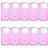 10pcs iPhone 16 Series Back Housing Adhesive – Compatible with iPhone 16, 16 Plus, 16 Pro, 16 Pro Max & 16e - LYDARZ