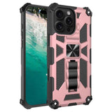 Armor Shockproof TPU + PC Magnetic Phone Case with Holder