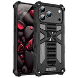 Armor Shockproof TPU + PC Magnetic Phone Case with Holder