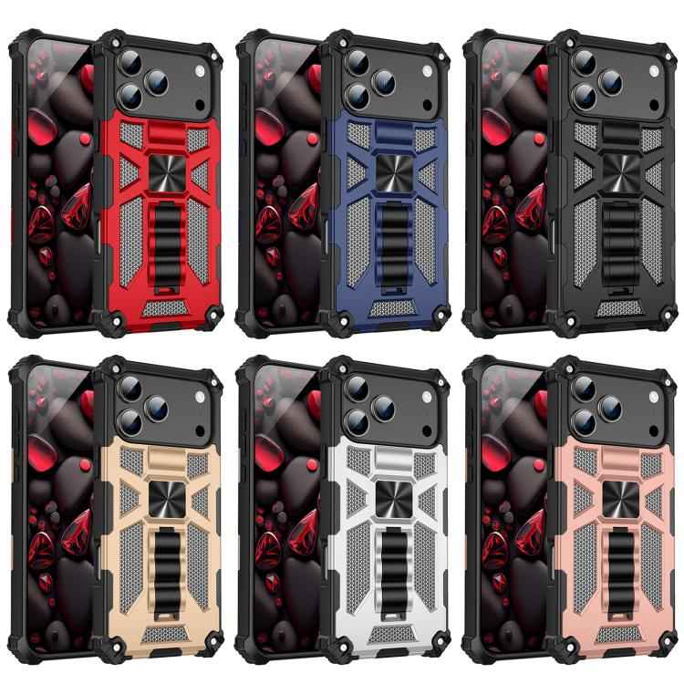 Armor Shockproof TPU + PC Magnetic Phone Case with Holder