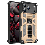 Armor Shockproof TPU + PC Magnetic Phone Case with Holder