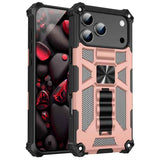 Armor Shockproof TPU + PC Magnetic Phone Case with Holder