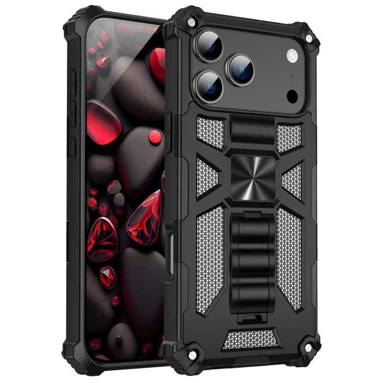 Armor Shockproof TPU + PC Magnetic Phone Case with Holder