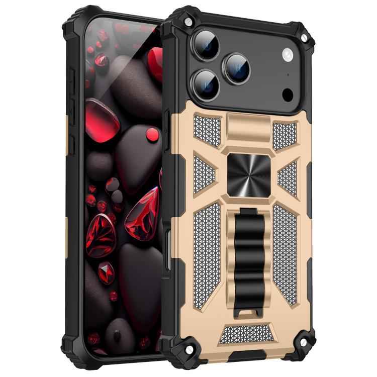 Armor Shockproof TPU + PC Magnetic Phone Case with Holder