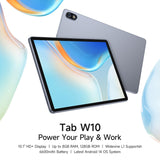 Tableta Ulefone Tab W10 WiFi de 10,1 pulgadas, Android 14, Unisoc T606, ocho núcleos, enchufe de la UE