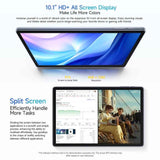 Ulefone Tab W10 WiFi Tablet PC, 10.1 inch Android 14 Unisoc T606 Octa Core, EU Plug