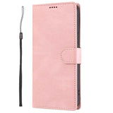 Fantasy Skin-feel Calfskin Texture Leather Phone Case