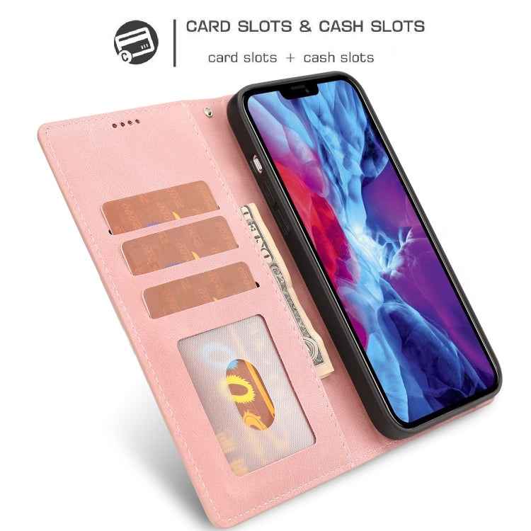 Fantasy Skin-feel Calfskin Texture Leather Phone Case
