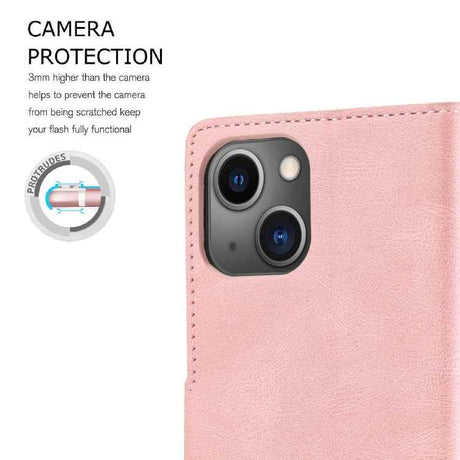 Fantasy Skin-feel Calfskin Texture Leather Phone Case