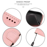 Fantasy Skin-feel Calfskin Texture Leather Phone Case