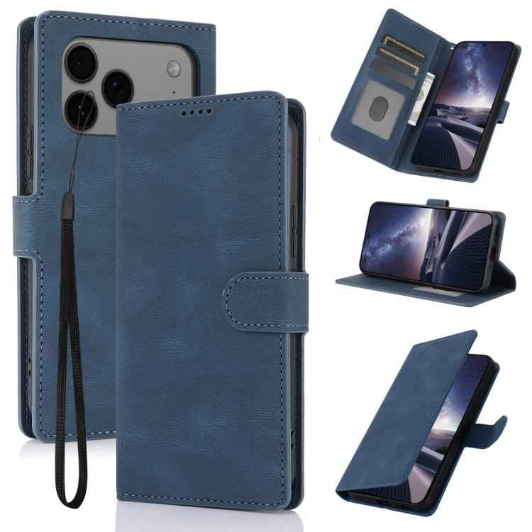 Fantasy Skin-feel Calfskin Texture Leather Phone Case