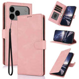 Fantasy Skin-feel Calfskin Texture Leather Phone Case