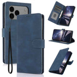 Fantasy Skin-feel Calfskin Texture Leather Phone Case