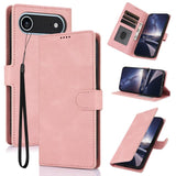 Fantasy Skin-feel Calfskin Texture Leather Phone Case