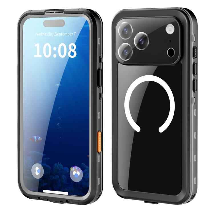 RedPepper Transparent Dot IP68 Waterproof Triple-proof MagSafe Phone Case