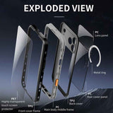RedPepper Transparent Dot IP68 Waterproof Triple-proof MagSafe Phone Case