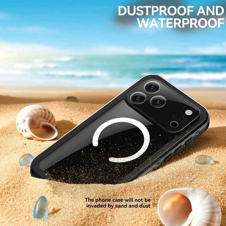 RedPepper Transparent Dot IP68 Waterproof Triple-proof MagSafe Phone Case
