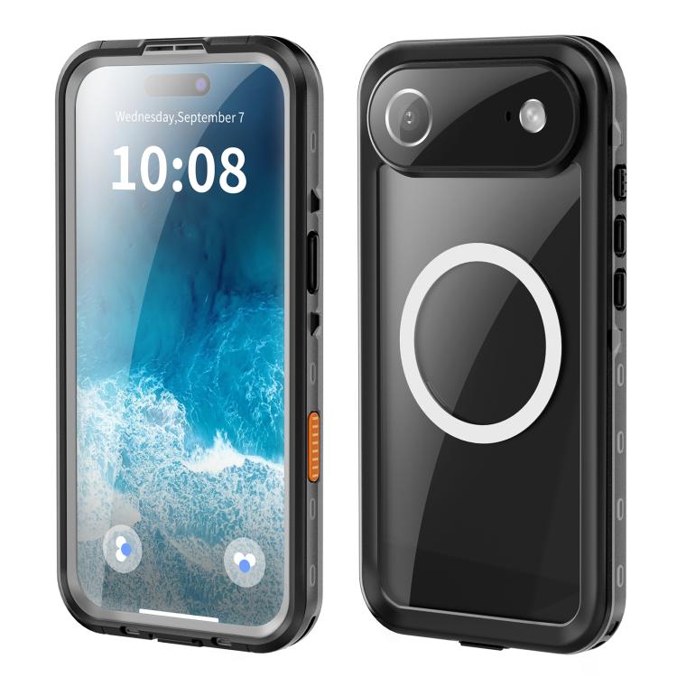 RedPepper Transparent Dot IP68 Waterproof Triple-proof MagSafe Phone Case