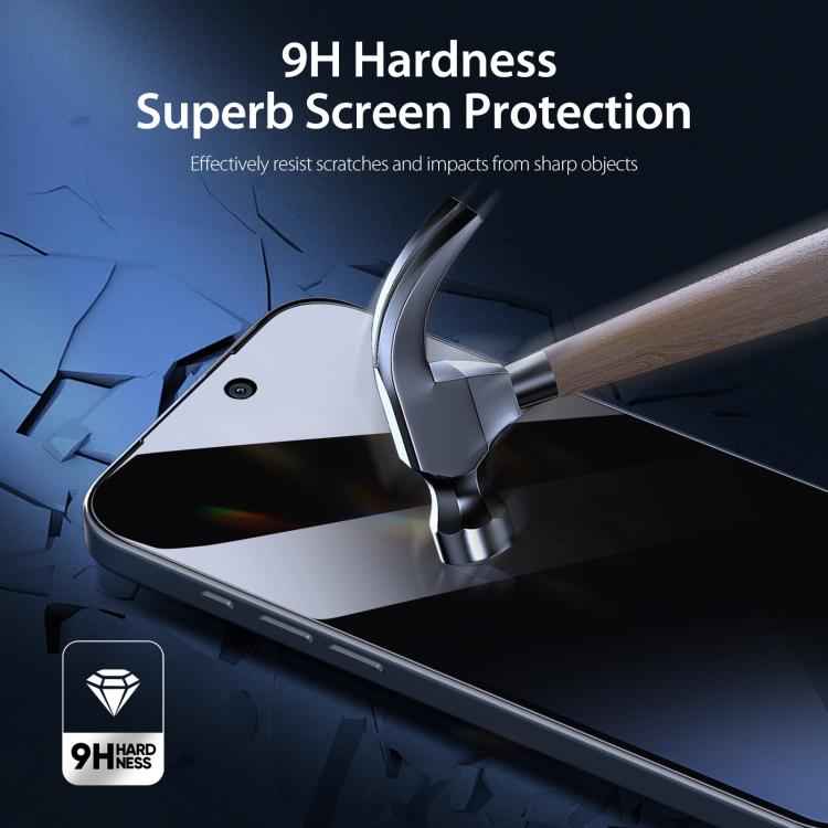 5pcs DUX DUCIS 0.33mm 9H High Aluminum Anti-spy HD Tempered Glass Film