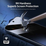 5pcs DUX DUCIS 0.33mm 9H High Aluminum Anti-spy HD Tempered Glass Film
