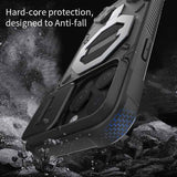 Camera Shield Armor MagSafe Holder Phone Case with Strap