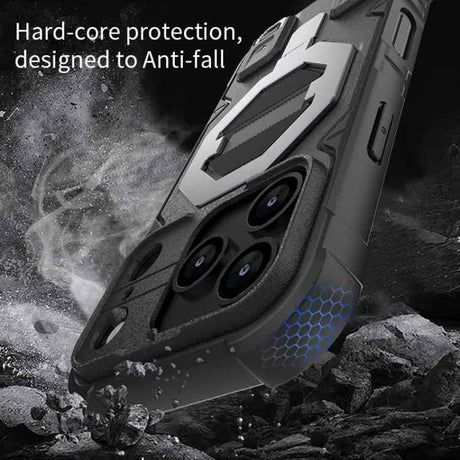Camera Shield Armor MagSafe Holder Phone Case with Strap