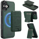 LC.IMEEKE L3 Series Detachable RFID Card Bag Magsafe Phone Case