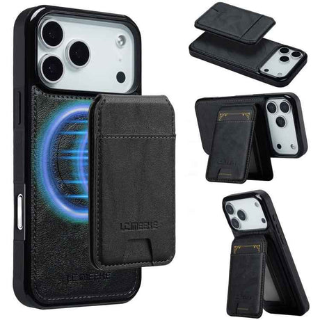 LC.IMEEKE L3 Series Detachable RFID Card Bag Magsafe Phone Case