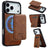 LC.IMEEKE L3 Series Detachable RFID Card Bag Magsafe Phone Case