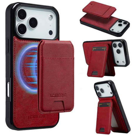LC.IMEEKE L3 Series Detachable RFID Card Bag Magsafe Phone Case